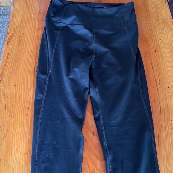 NWOT Girlfriend Collective Black Compressive Leggings - size L - Picture 4 of 7